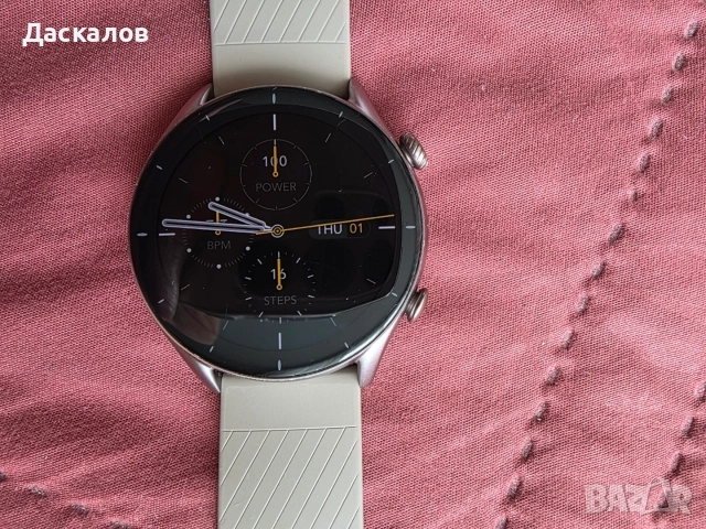 Продавам СМАРТ часовник Amazfit GTR 3, снимка 4 - Смарт часовници - 55589084
