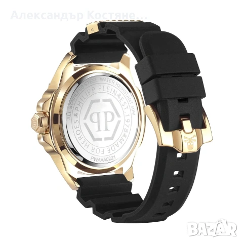 Нов часовник Philipp Plein The Skull PWAAA0221 - гаранция, снимка 3 - Мъжки - 55212639