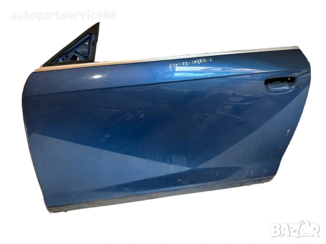 Предна лява врата синя за Audi A3 8P Convertible (2010)