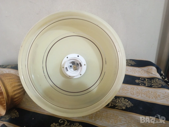 Винтидж полилей,лампа за таван, снимка 7 - Полилеи - 54065899