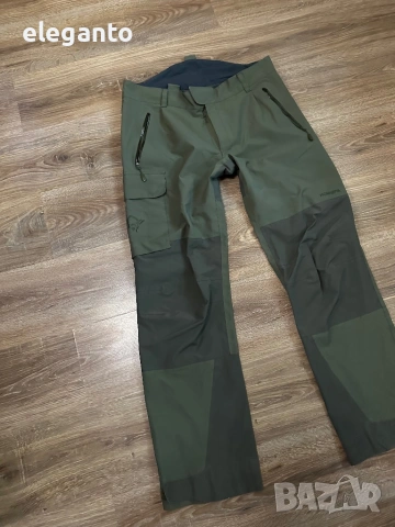 Висок клас мъжки панталони Norrona Dovre Pro Shell Gore-Tex 30.000мм Hunting Green Pants , 52/L разм, снимка 3 - Спортни дрехи, екипи - 54632870