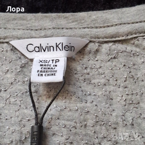 Нова дамска тениска Calvin Klein , снимка 3 - Тениски - 54121099