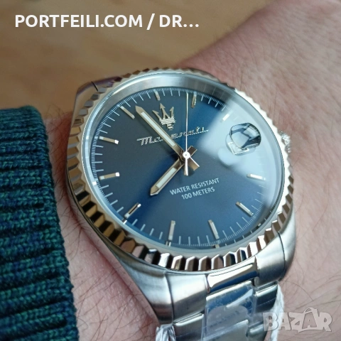 Оригинален лицензиран часовник Maserati от Morellato Italy, корона на винт, 10 АТМ, снимка 11 - Мъжки - 54212652