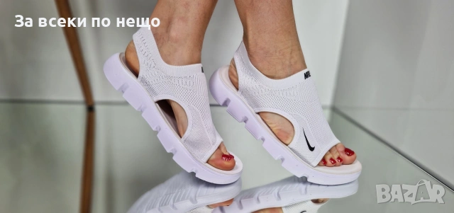 Nike Дамски Сандали Найк - Бели Или Черни Код P2757, снимка 2 - Сандали - 55066450