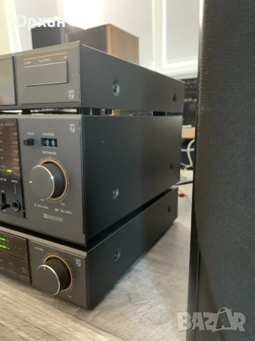 📻 Винтидж аудио система Philips (Серия 400) – Отделни компоненти! 
Класика от златната ера..!!, снимка 3 - Аудиосистеми - 55509293