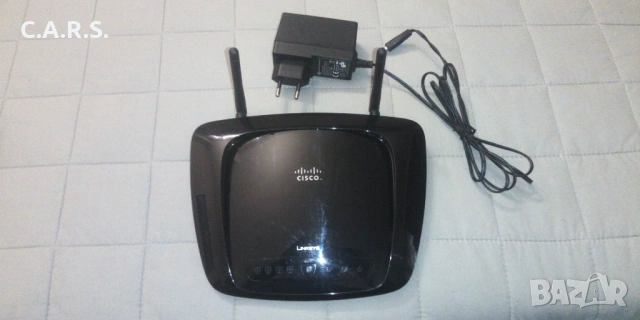 Wi-Fi Рутер Linksys WRT160NL 300 Mbit/s с USB, снимка 2 - Рутери - 54390225