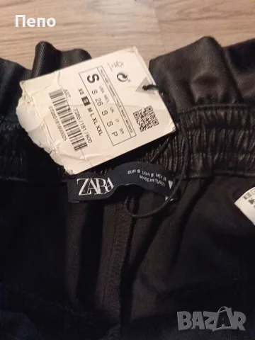 Къси кожени гащи Zara, снимка 2 - Къси панталони и бермуди - 55513735