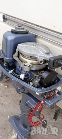 Продавам извънбордов д-л Yamaha 4HP, 2т, къс ботуш, обслужен, внос от Италия, снимка 7 - Воден транспорт - 54499659