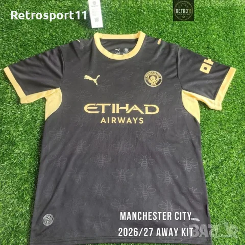 2026/27 Манчестър Сити – футболни тениски | Home & Away | M-XL, снимка 2 - Футбол - 55577598
