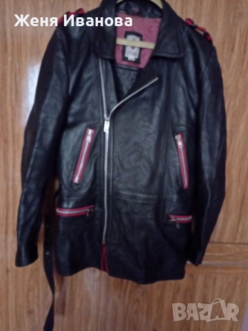 Кожено дамско яке