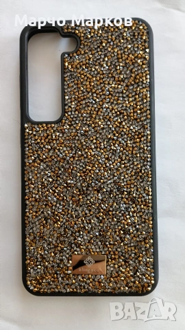 Луксозен златист калъф за Samsung Galaxy S23 Gold