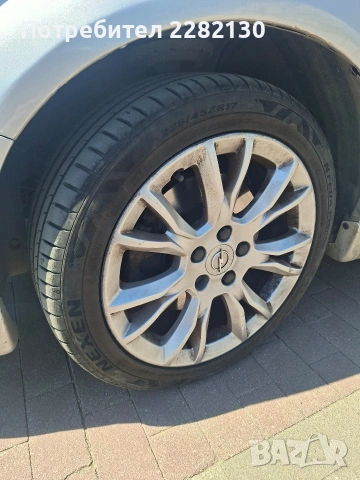 Продавам гуми с оригинални GM джанти 16 цола подходящи за Опел Зафира,Астра, Вектра и др., снимка 3 - Гуми и джанти - 51758520