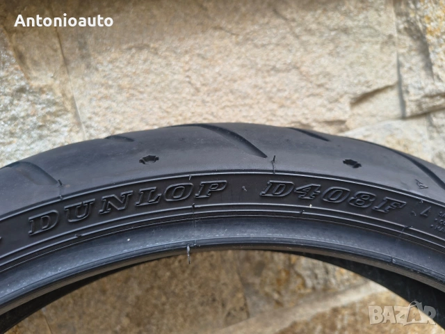 130 60 19 dunlop D408F harley davidson 63H мотоциклет гуми чопър гума, снимка 7 - Гуми и джанти - 55136575