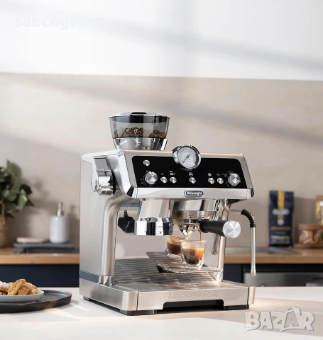 Кафе машина Delonghi La specialista EC933X, снимка 3 - Кафе машини - 55071327