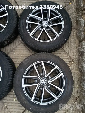 Джанти VW Audi 15" 5x100 185/65/15, снимка 4 - Гуми и джанти - 55672775