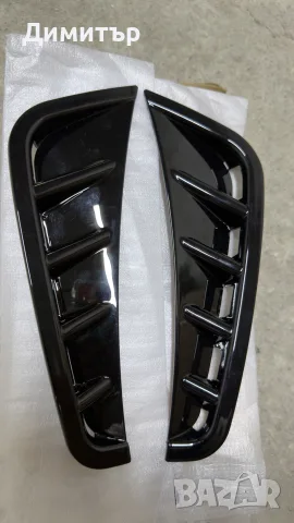декоративни капаци за спортна визия за w205 2019-2021 facelift моделите с AMG предна броня, снимка 2 - Аксесоари и консумативи - 55424358