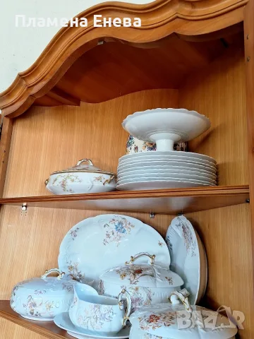 Ъглова витрина в стил Louis XV., снимка 9 - Бюфети - 55649232