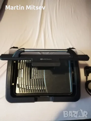 Rohnson Скара 2200w Тефлонова с капак , снимка 2 - Скари - 55396043
