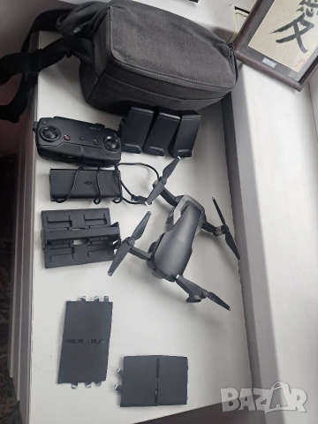 Дрон DJI Mavic air с 3 батерии и чанта, снимка 4 - Дронове и аксесоари - 54423980