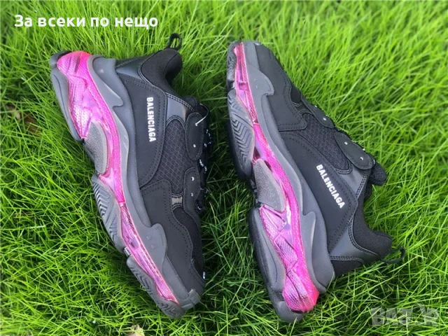 Balenciaga Triple S - Dark Grey/Navy/Grey Дамски Маратонки👟Дамски Спортни Обувки Код ch7, снимка 6 - Маратонки - 55412357