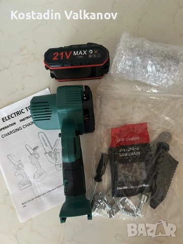 Мини машинка за дърва chainsaw, снимка 2 - Градинска техника - 54448075