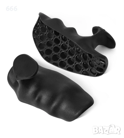 Дръжки за вдигане на тежести, Неплъзгащи се, Унисекс, Гумени