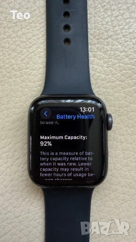 Apple watch SE GPS+Cellular 40 mm midnight 92% battery health, снимка 3 - Смарт часовници - 54615829