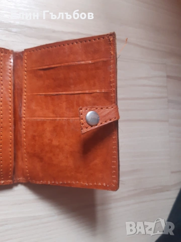 Портфейл- естествена кожа, купуван от Мароко , снимка 6 - Портфейли, портмонета - 54173420