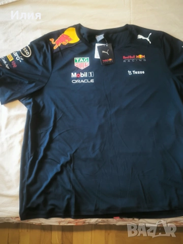 Red Bull Racing F1 Formula One Racing Team Aston Martin, Puma оригинална тениска XXXL, снимка 2 - Тениски - 54479614