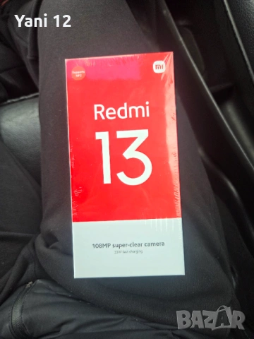 Xiaomi Redmi 13, 128GB, черен цвят — чисто нов,
