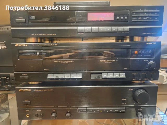 Sansui AU-X117,CD-270 ,Sansui D-X119W,RS-S 101