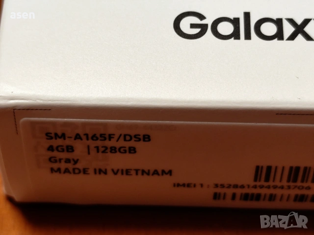 Смартфон Samsung SM-A165F Galaxy A16, 6.7 инча, 4GB RAM, 128GB, Gray - нов, с гаранция, снимка 5 - Samsung - 55227679