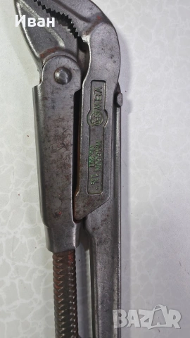 Тръбен ключ VBW Germany 1,1/2, снимка 6 - Ключове - 55018765