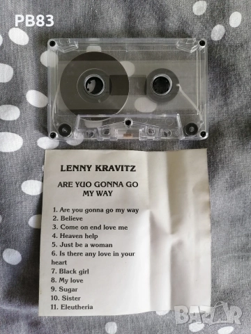 Lenny Kravitz - Are You Gonna Go My Way (Аудио Касета) , снимка 3 - Аудио касети - 54491681