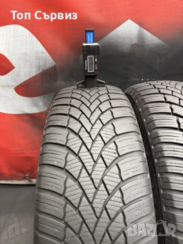 165 65 15, Зимни гуми, Bridgestone BlizzakLM005, 2 броя, снимка 4 - Гуми и джанти - 55607038