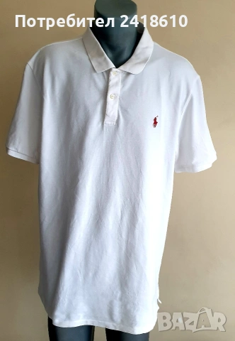 POLO Ralph Lauren Pique Cotton Tailored Fit Mens Size 2XL  ОРИГИНАЛ! Мъжка Тениска!, снимка 8 - Тениски - 54237065