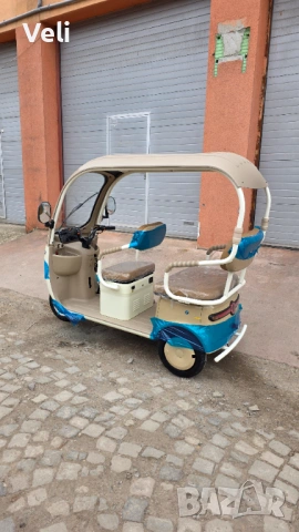 Триколка с покрив 3000W,72V