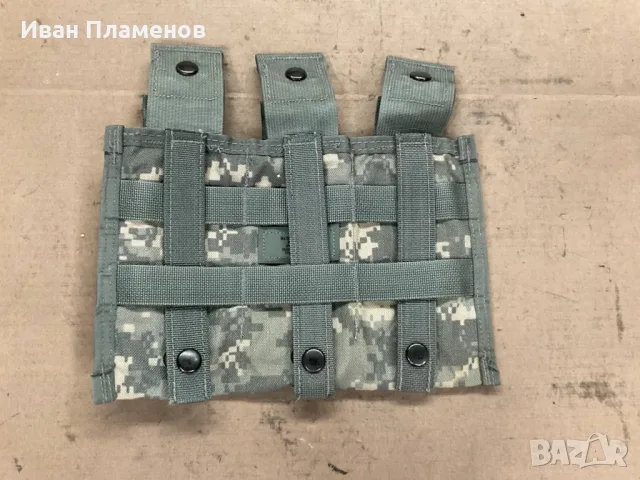 Калъф за 3 пълнителя за AR-15, M4, M16, HK416, FN SCAR-L, Beretta ARX160, CZ BREN 2 и НАТО STANAG, снимка 3 - Екипировка - 55622944