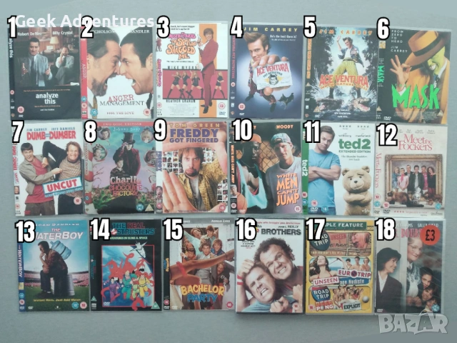 Комедия Филми DVD's - Оригинални Дискове на Английски Език, снимка 2 - Комедии - 47015749