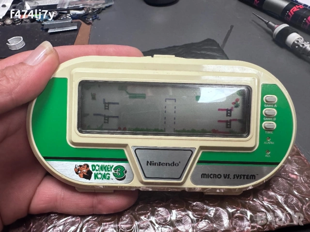 Nintendo Donkey Kong 3 Micro Vs System Game & Watch като ново