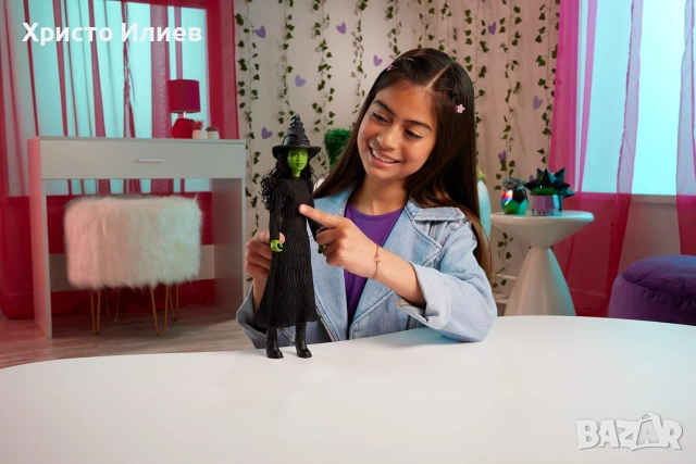 Wicked Пееща кукла Елфаба Elphaba, снимка 6 - Кукли - 55153113