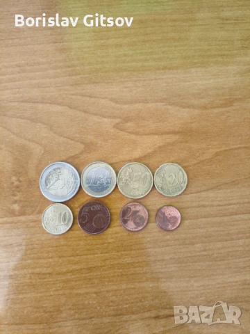Колекция монети от 1cent до 2евро(Германия)