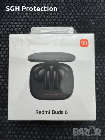 Неразпечатани ! безжични слушалки Redmi buds 6