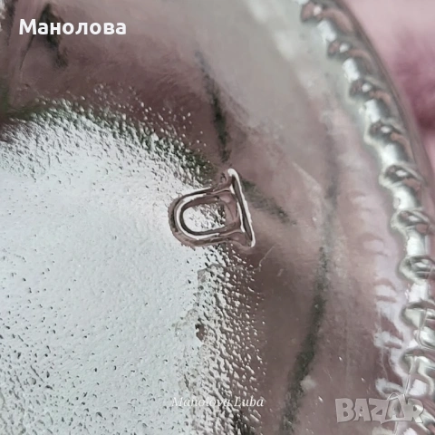 Винтидж гарафа от пресовано стъкло (pressed glass)., снимка 8 - Други ценни предмети - 54461785