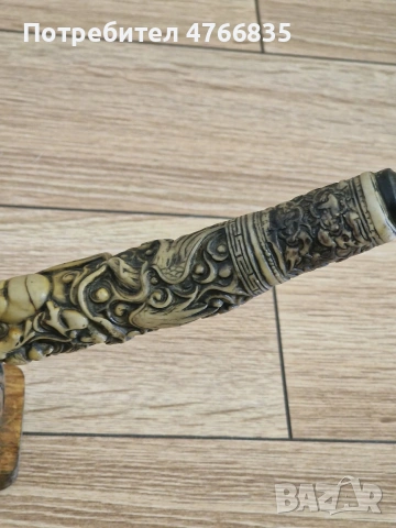 Декоративна лула бивна, снимка 7 - Декорация за дома - 54211261