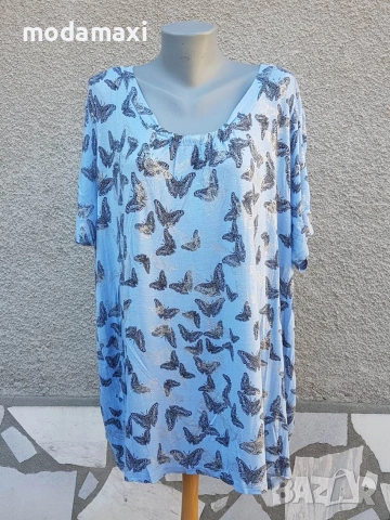 7XL Нова туника Janina(пеперуди) 