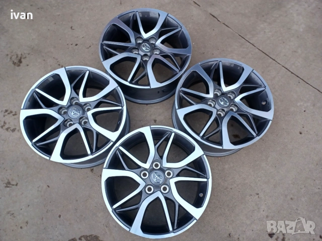 4 бр. чисто нови оригинални алуминиеви джанти TOYOTA 17 цола 5x114.3 , централен отвор 60.1 , ET39, , снимка 7 - Гуми и джанти - 54587462