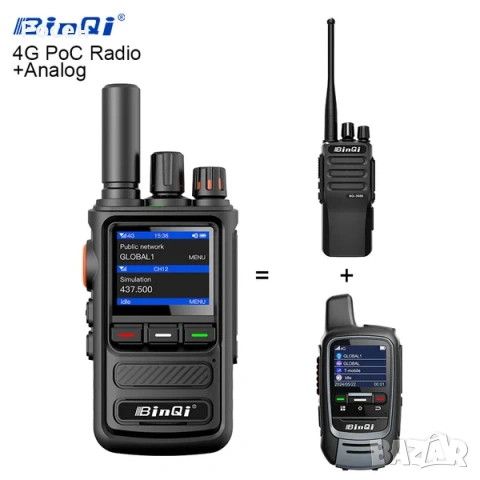 BinQi BQ-280 Dual Mode POC/UHF, снимка 4 - Друга електроника - 54532245