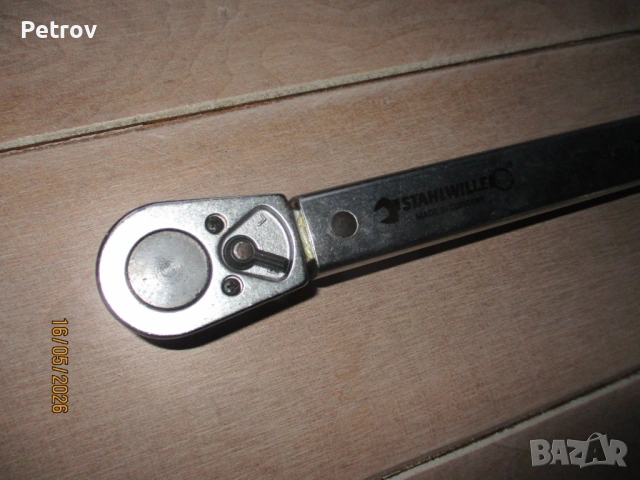 STAHLWILLE - MANOSKOP 721/15 Quick - MADE IN GERMANY - 30-150 Nm, 1/2" -Нов Внос Динамометричен Ключ, снимка 2 - Гедорета - 54656495