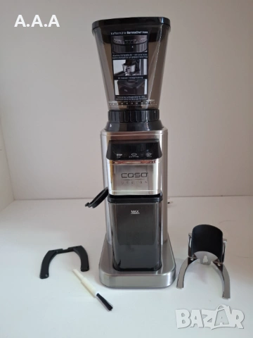 Кафемелачка с контейнер за събиране и държач за портафилтър CASO BaristaChef 150W, снимка 4 - Кафемашини - 54421279